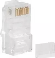 LANBERG PLU-6000 kištukas RJ-45 UTP CAT6 8P8C 100PCS