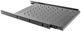 LANBERG AK-1011-B fiksuota stumdoma lentyna 19 colių 1U/465x750mm max keliamoji galia iki 15kg juodas