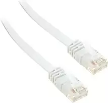 InLine 7m - U / UTP maitinimo kabelis - 1000Mbps - Cat.6 - RJ45 - baltas (71607W)