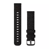 Išmaniojo laikrodžio Garmin greitai atsegamas nailoninis dirželis, Juodos spalvos, 20mm