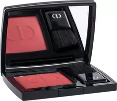 Christian Dior Rouge Satin Finish skaistalų kompaktinė pudra 999 Raudona 6.7 g