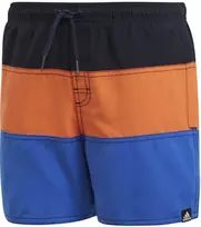 Adidas Maudymosi Šortai Paaugliams Yb Cb Shorts Sl Juodas Mėlyna Oranžinis DQ2980
