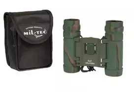 Mil-Tec Kompaktiški žiūronai 8 x 21, WOODLAND