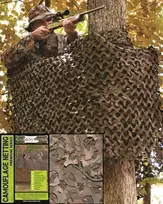 Mil-Tec Maskuojantis tinklas BASIC MIL 3X3 m, WOODLAND