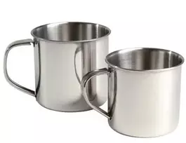 Mil-Tec Puodelis iš nerūdijančio plieno, 300 ml.