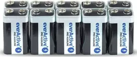 EverActive Baterija 9V Block 650mAh 10 vnt.