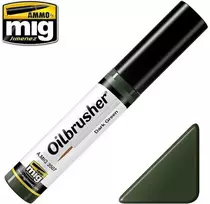 AMMO by MIG Jimenez AMMO MIG Oilbrusher aliejiniai dažai sendinimui – Dark Žalias 3507