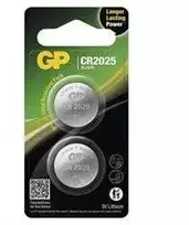 GP CR2025 Lithium button cell battery 2Ks