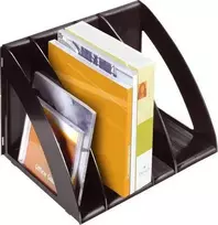 CEP VERTU lentyna CEP 6 skyriai, juodi (CEP 077)