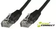 MicroConnect Patchcord U/UTP CAT5e, 20m, juoda (UTP520S)