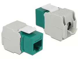 Delock Keystone RJ45 lizdas > LSA Cat.6 UTP be įrankių