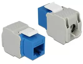 Delock Keystone RJ45 lizdas > LSA Cat.6 UTP be įrankių