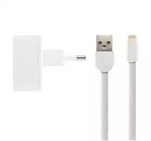 Buit.Krov.Remax 2.4A iPhone RP-U215i baltas