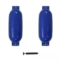 Valties bortų apsaugos, 2vnt., mėlynos spalvos, 69x21,5cm, PVC