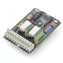 Dfrobot Gravity: dvigubas dvipolis Arduino žingsninio variklio priedėlis (DRV8825)