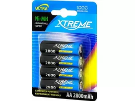 Akumuliatorius XTREME R6 Ni-MH AA 2800mAh (4vnt.)