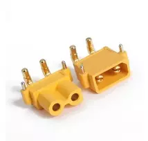 Oem XT30 Baterijų jungtis lizdas kampinis 30A 500V