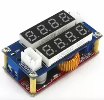 Oem DC/DC įtampos keitiklis iš 5V-30V į 0.8V-29V 5A + Volt/amper (STEP DOWN)