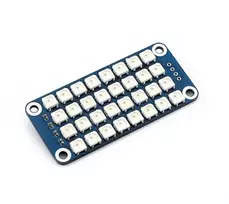 Waveshare RGB LED Hat - Raspberry Pi 3/2/Zero Priedėlis