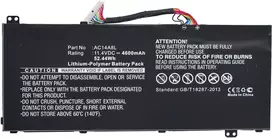 Coreparts Bateria MicroBattery Nešiojamas kompiuteris Baterija for Acer