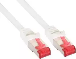 InLine 10m Cat.6 tinklo kabelis 1000Mbps RJ45 - baltas (76400W)
