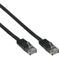 InLine 1,5m - U / UTP maitinimo kabelis - 1000Mbps - Cat.6 - RJ45 - juodas (71614S)