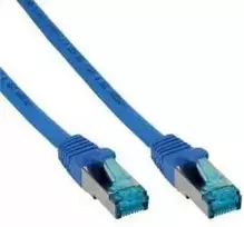 InLine Patch kabelis Cat.6A, S/FTP (PiMf), 500MHz, mėlynos spalvos - 0,5m