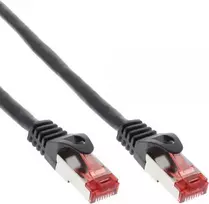 InLine Peterbord Crosover S / FTP, Cat6, Juodas, 10m (73600X)