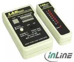 InLine BNC / RJ11 / RJ45 (79998) tinklo kabelių testeris
