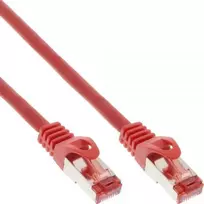 Inline Intos Patchcord S / FTP, PiMF, Cat.6, 250MHz, be halogenų, raudona 15m (76915R)