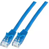 EFB EFB elektronika 3m Cat6 jungtis. Laido ilgis: 3m, kabelio standartas: Cat6, kabelio ekranavimas: U / UTP (UTP), 1 jungtis: RJ-45, 2 jungtis: RJ-45, kištukas, jungties lytis: kištukas / kištukas, danga, jungtys: auksinė, kabelio spalva: Mėlyna (K8104BL.3)