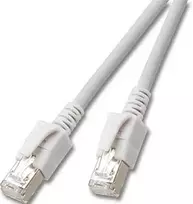 Efb Elektronik EFB RJ45 patch kabelis S/FTP, Cat.6, VC LED, 2,00 m, pilkas