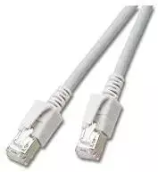 Efb Elektronik EFB RJ45 Patch kabelis S/FTP, Cat.6, VC LED, 1,00 m, pilkas