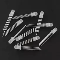 Oem 5mm RGB WS2811 LED diodų rinkinys 10vnt