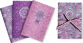 Make Notes Padaryti Notes Violetinė & Pale Notebook A6 / 32 pages smooth 3 vnt