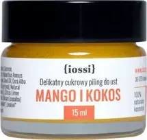 Iossi Mango ir kokoso cukraus lūpų šveitiklis su mango sviestu ir citrina 15 ml