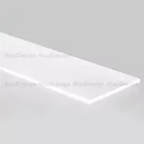 LED profilio dangtelis DHS, matinis, 1m