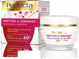 Perfecta Peptides & Ceramides 60+ kremas stipriai mažina raukšles ir stangrina