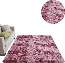 Strado Ombre Shaggy kilimas Strado 120x170 Ombrered (Raudona) universalus