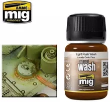 AMMO by MIG Jimenez AMMO MIG Light Rust Wash – šviesių rūdžių sendinimo ploviklis 35 ml