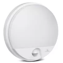 MACLEAN MCE291W LED lempa su infraraudonųjų spindulių judesio jutikliu, 15W IP54, baltos spalvos