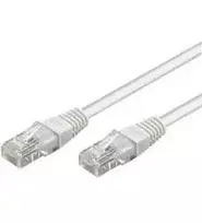 Goobay Kabelis LAN Patchcord CAT 6 U/UTP balta 2m