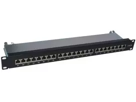 Alantec PK040 Patch panel STP kat.6A 24 jungtys LSA 1U 19"