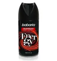 BABARIA Aerozolinis dezodorantas ENERGY, 150 ml