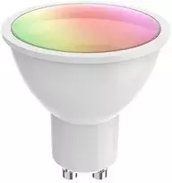 Lemputė LED GU10, 230V, 5.5W, 400lm, 2700K - 6500K, CCT, RGB, išmanioji Wi-Fi, valdoma programėle, TUYA, WOOX