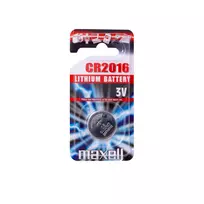 Vienkartinės „Maxell“ ličio CR2016 baterijos, 1 vnt. pakuotė
