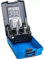 HM frezų rinkinys PFERD 1412 Allround, 5vnt.