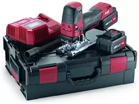 Akumuliatorinis siaurapjūklis FLEX JS 18,0-EC/5,0 Set