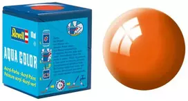 Revell dažai akriliniai aqua color oranžiniai blizgūs