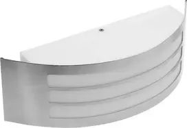 GTV sieninis šviestuvas ASTRIT E27 fasadinis šviestuvas maks. 14W IP54 AC230V 50/60hz pilka OS-ASTRITE27-80 - OS-ASTRITE27-80